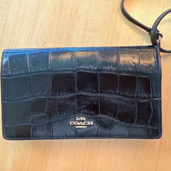 Coach Crossbody Wallet - Picture 1 of 8